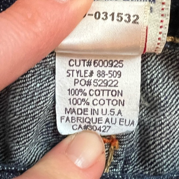 True Religion Women’s Blue Straight Leg Jeans Timeless Style Size 24 - Picture 4 of 5